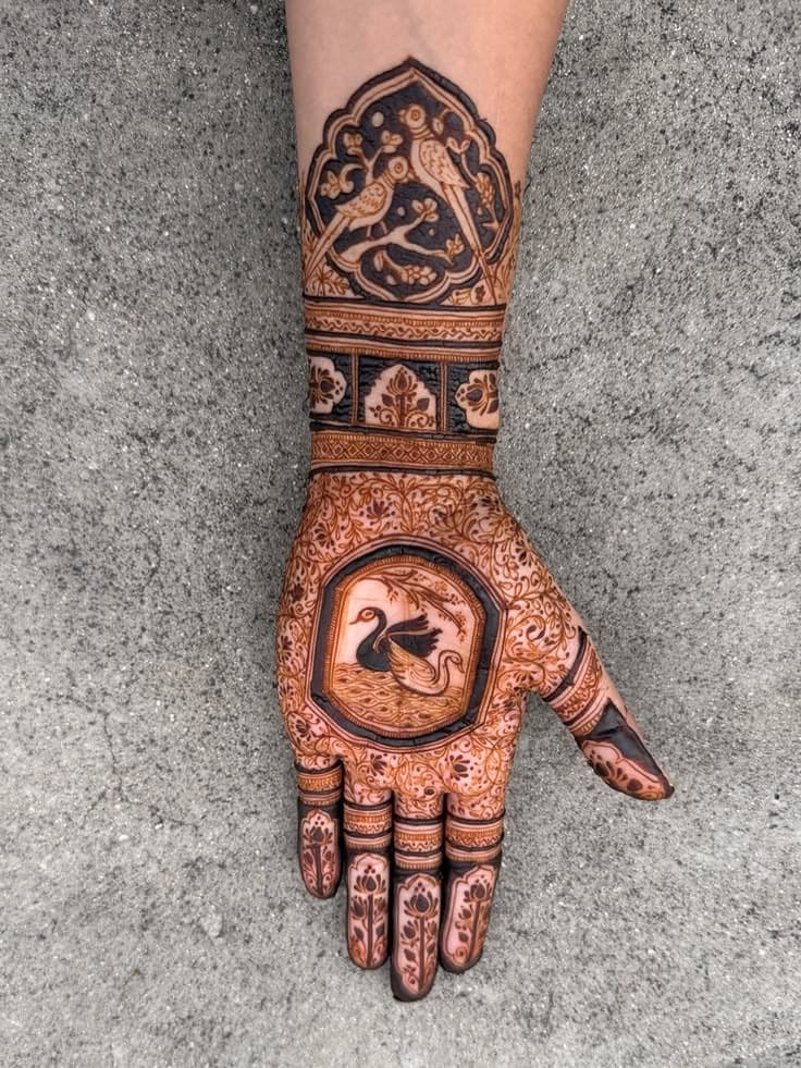 Shahi Dulhan mehendi design