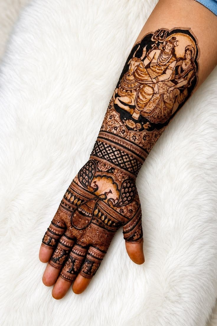 Dulhan Dastaan mehendi design