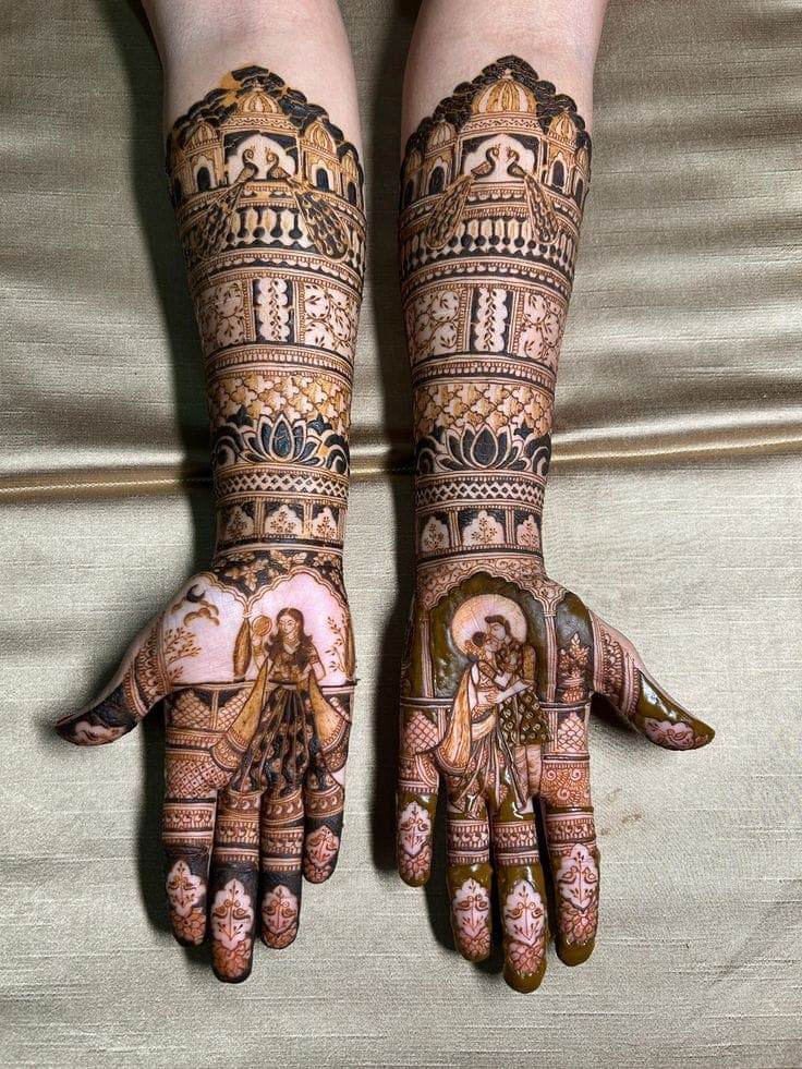 Prem Kahaani mehendi design