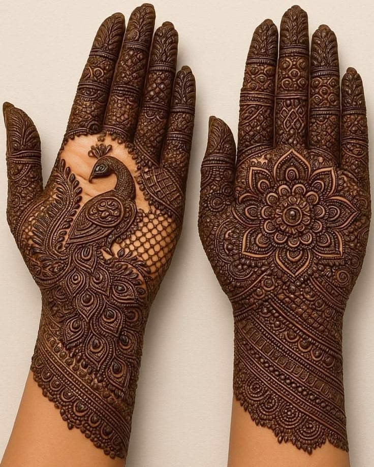 Arabic-2100 mehendi design