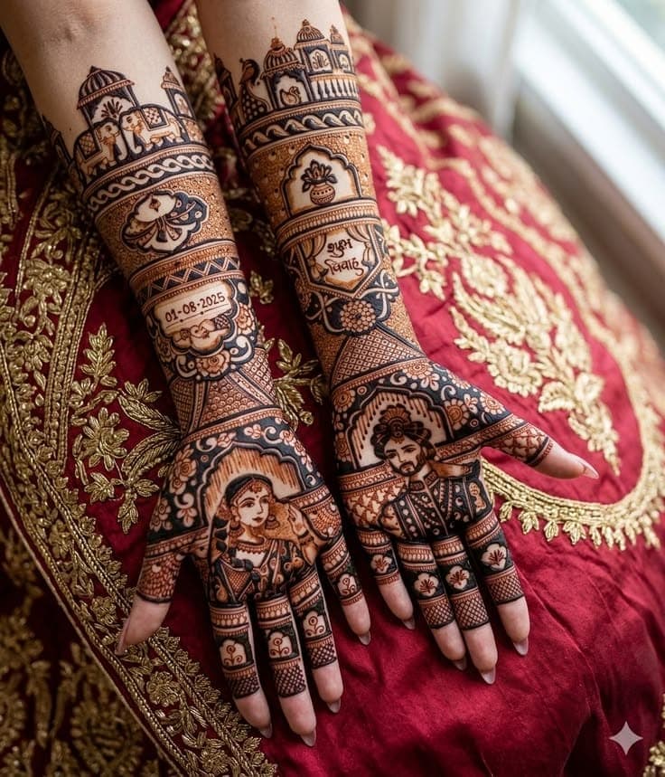 Royal Affair mehendi design
