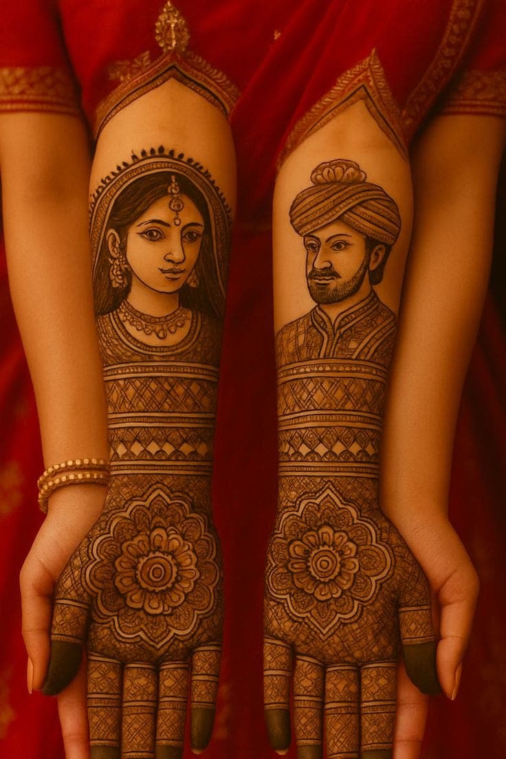 Dulha Prem Kahani mehendi design